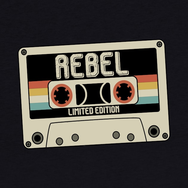 Rebel - Limited Edition - Vintage Style by Debbie Art